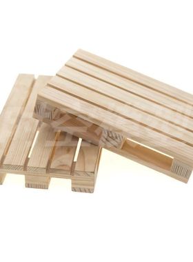 1/10仿真模型攀爬车场景道具 SCX10 D90 TRX4迷你小卡板 叉车板