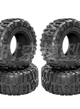 新款2.6寸jc胎纹 龙爪轮胎 攀爬轮胎 1/8易控牧马人 大犀牛