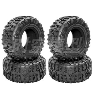 新款2.6寸jc胎纹 龙爪轮胎 攀爬轮胎 1/8易控牧马人 大犀牛