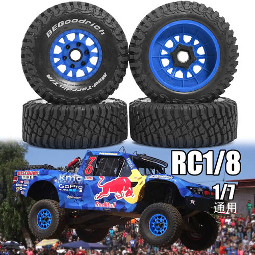 1/7ARRMA1/8莫哈维Mojave4s遥控TRAXXAS短卡BAJA巴哈ESC8轮毂W248