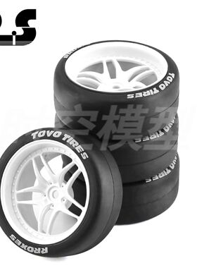 HPI京商田宫1比10 WRC遥控冠军嘉年华拉力轮毂平跑轮胎xv01 tt02