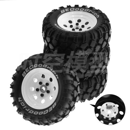 1/12仿真攀爬车美嘉欣h12y 胎皮+金属轮毂套装