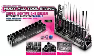 RC遥控车CNC铝工具座 199060 螺丝批/钳子/剪刀/镊子收纳架