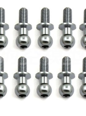 樱花D5田宫TT01/02平跑通用拉杆球头避震球头10个套装M3牙 W25