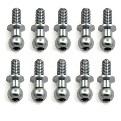 樱花D5田宫TT01/02平跑通用拉杆球头避震球头10个套装M3牙 W25