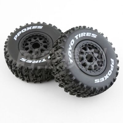 雷魔山鼠环奇727短卡slash大脚轮大车轮m0188 P2046尼龙轮胎B款