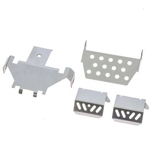 伟力104006 104010 104020 104026改装 不锈钢底盘护甲LY207