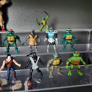 A7散货正版彩星忍者神龟迷你摆件公仔