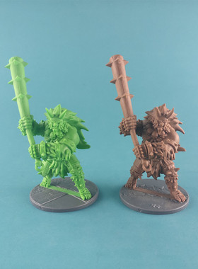 散货 桌游模型 忍者全明星 棋子摆件NINJIA ALL STARS 狼牙棒