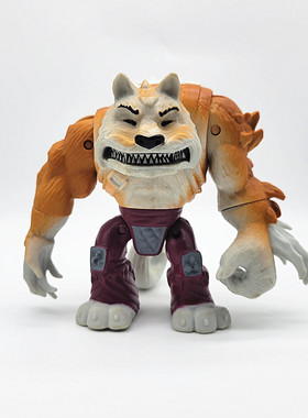 正版彩星忍者神龟TMNT2012款 恶狗帮 人偶可动