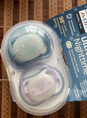 AVENT/安抚奶嘴超软婴儿马卡龙安睡型安慰0宝宝新生儿6-18+月一岁