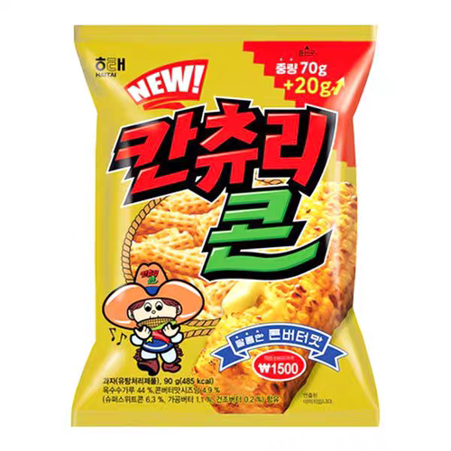 韩国海太膨化食品玉米脆角