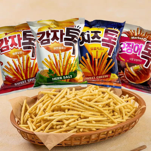 好丽友韩国进口零食70g薯条