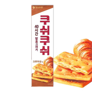 韩国进口食品好丽友千层饼干酥薄脆饼干咸甜独立袋休闲零食65.6g