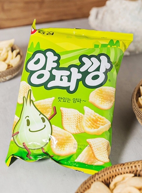 韩国进口农心洋葱味片83g袋装香脆薯片办公休闲膨化女友小零食品