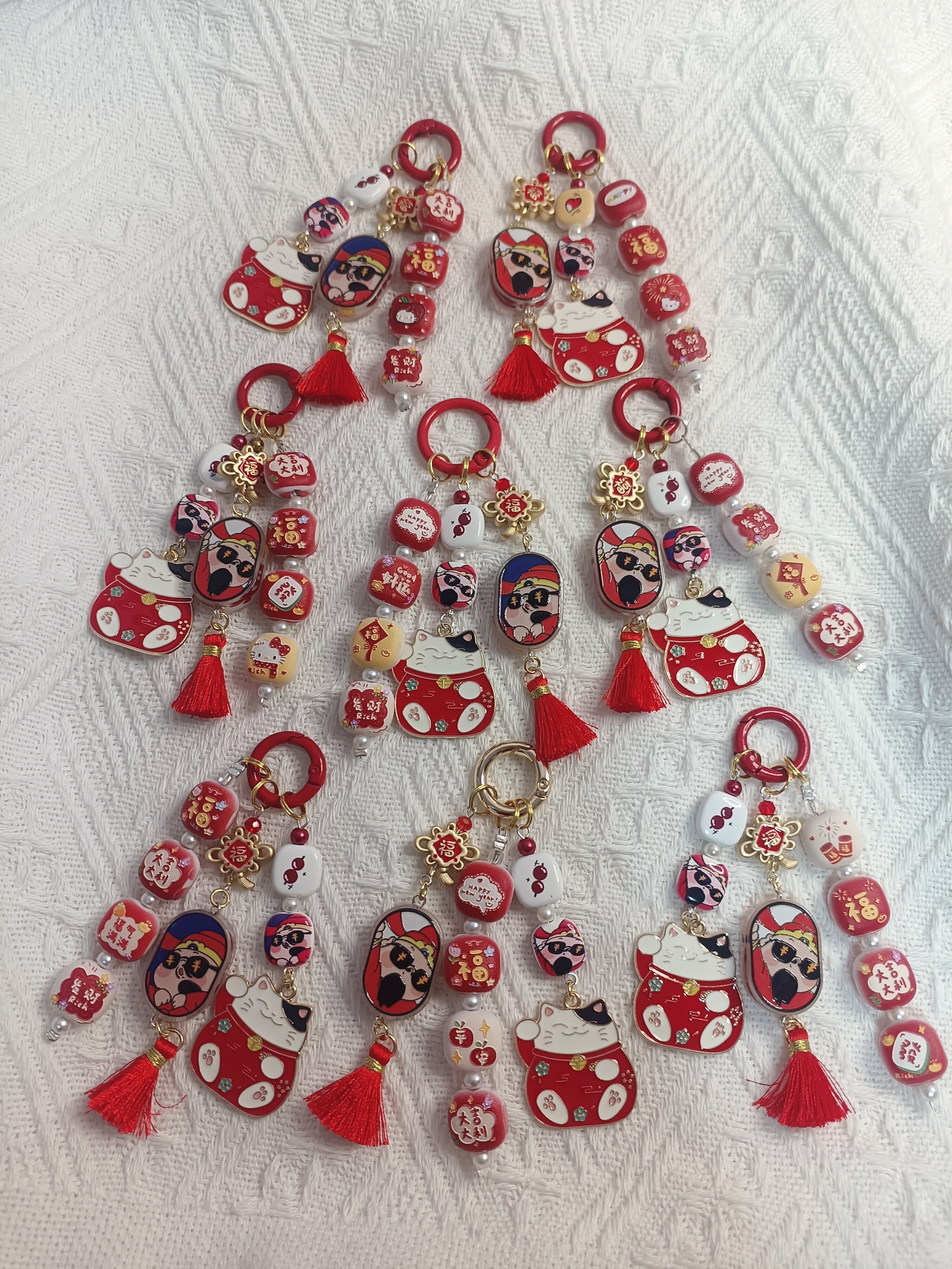 [单链无娃]DIY钥匙扣包挂手机链挂件