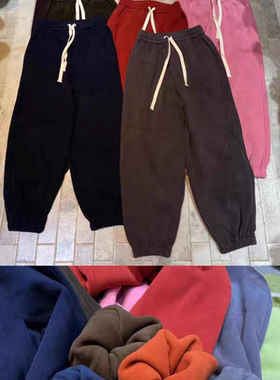 TY55932加绒卫裤束脚休闲运动百搭