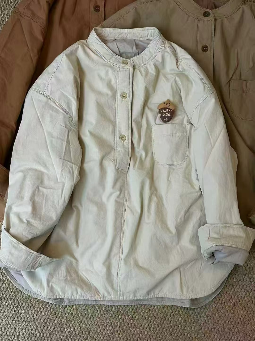 景善铭加薄棉上衣