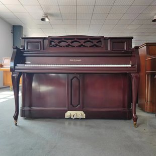 科伦金堡110钢琴 2010年左右 防打滑乌木黑键 低音定弦 内置缓降