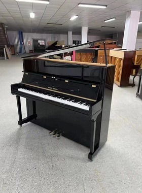 英昌钢琴黑色钢琴侧翻盖钢琴成人儿童家用练习琴考级立式钢琴