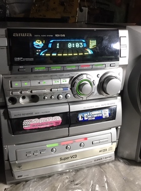 原装进口爱华NSX-SV8组合音响，成色新，功能全好的，带遥控器