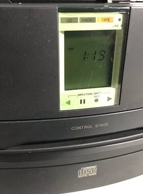 日本原装爱华微型组合音箱,功能全好的,音质佳