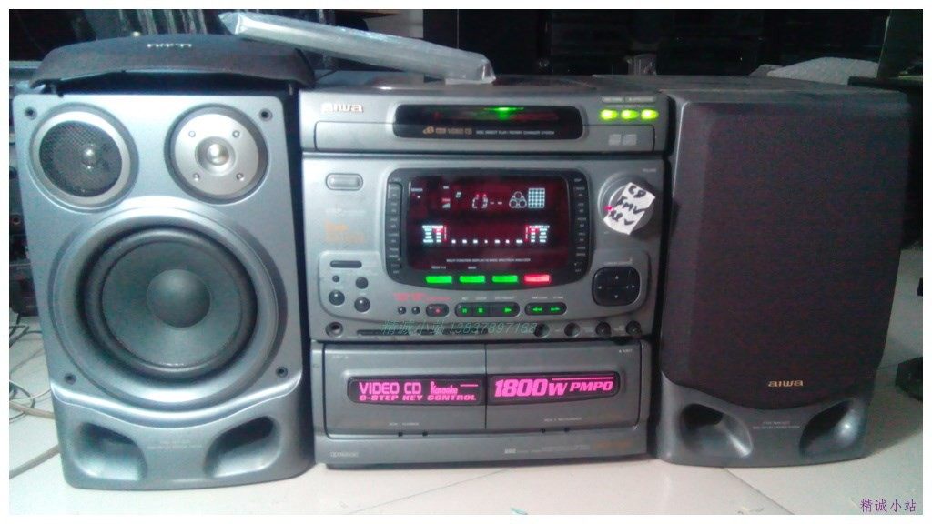 日本原装二手爱华NSX-900D高级组合音响，功能全好的，带遥控器