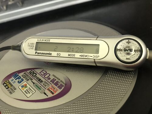 Panasonic/松下SL-CT800 超薄CD随身听 9成新使用功能完好 读盘好