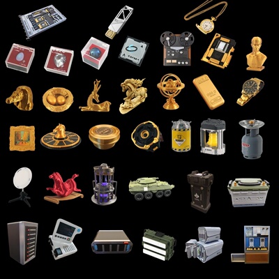 三角洲行动大红变卖物摆件