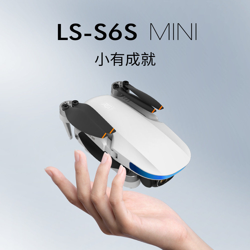 S6S 미니 브러시리스 드론 짐벌 손떨림 방지 항공 사진 쿼드 콥터 GPS 반환 광학 흐름 원격 제어 항공기