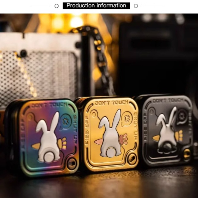 EH EDC MOT响指音叉磁力推牌SNAP暴燥兔叮叮MIX指尖解压EDC玩具