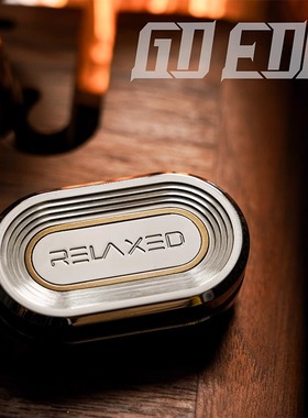 Eh EDC 轮回2.0推牌 GDedc解压金属指尖陀螺啪啪币黑科技手把件玩