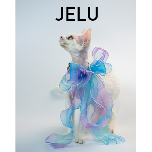 超仙大蝴蝶结猫狗通用项圈