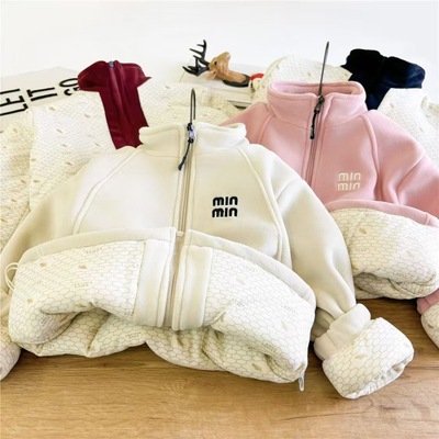 【四合一超厚棉袄】儿童蚕丝校服内搭神器男童女童保暖外套中大童