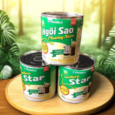 Star南星罐装炼乳滴漏咖啡炼奶