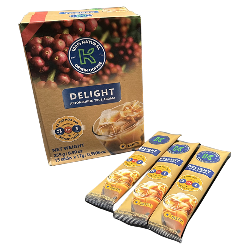 KCoffee香浓三合一速溶速溶咖啡