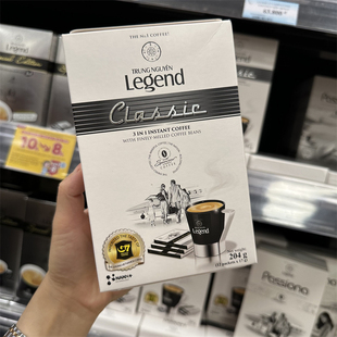越南代购 12条 G7中原咖啡Legend传奇三合一原味速溶咖啡17g