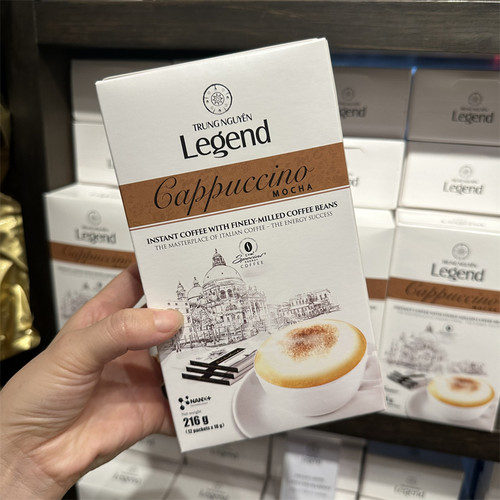 中原卡布奇诺摩卡三合一速溶咖啡