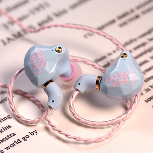 威泽OS1BEAT 有线耳机高音质HiFi动圈发烧重低音炮高解析 入耳式