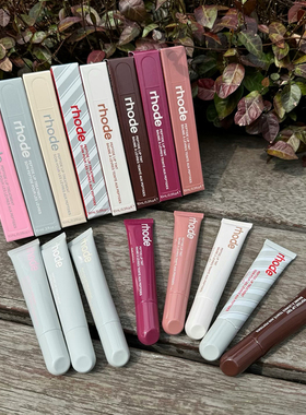 美国Rhode海莉唇膏有色唇蜜唇彩口红toast唇部保湿水hailey润唇膏