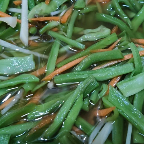 酸甜凉拌菜泰顺特产贡菜