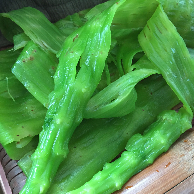 苦马皮 苦麻皮农家蔬菜泰顺特产新鲜蔬菜当天现剥煮好冰块寄500克