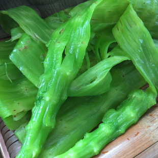 苦马皮 苦麻皮农家蔬菜泰顺特产新鲜蔬菜当天现剥煮好冰块寄500克