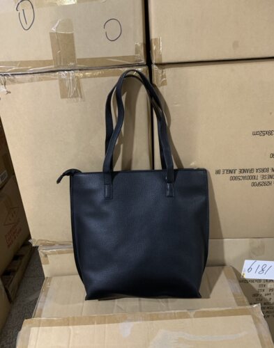 外贸尾货单肩包女上班上课通勤软皮包大容量简约托特大包