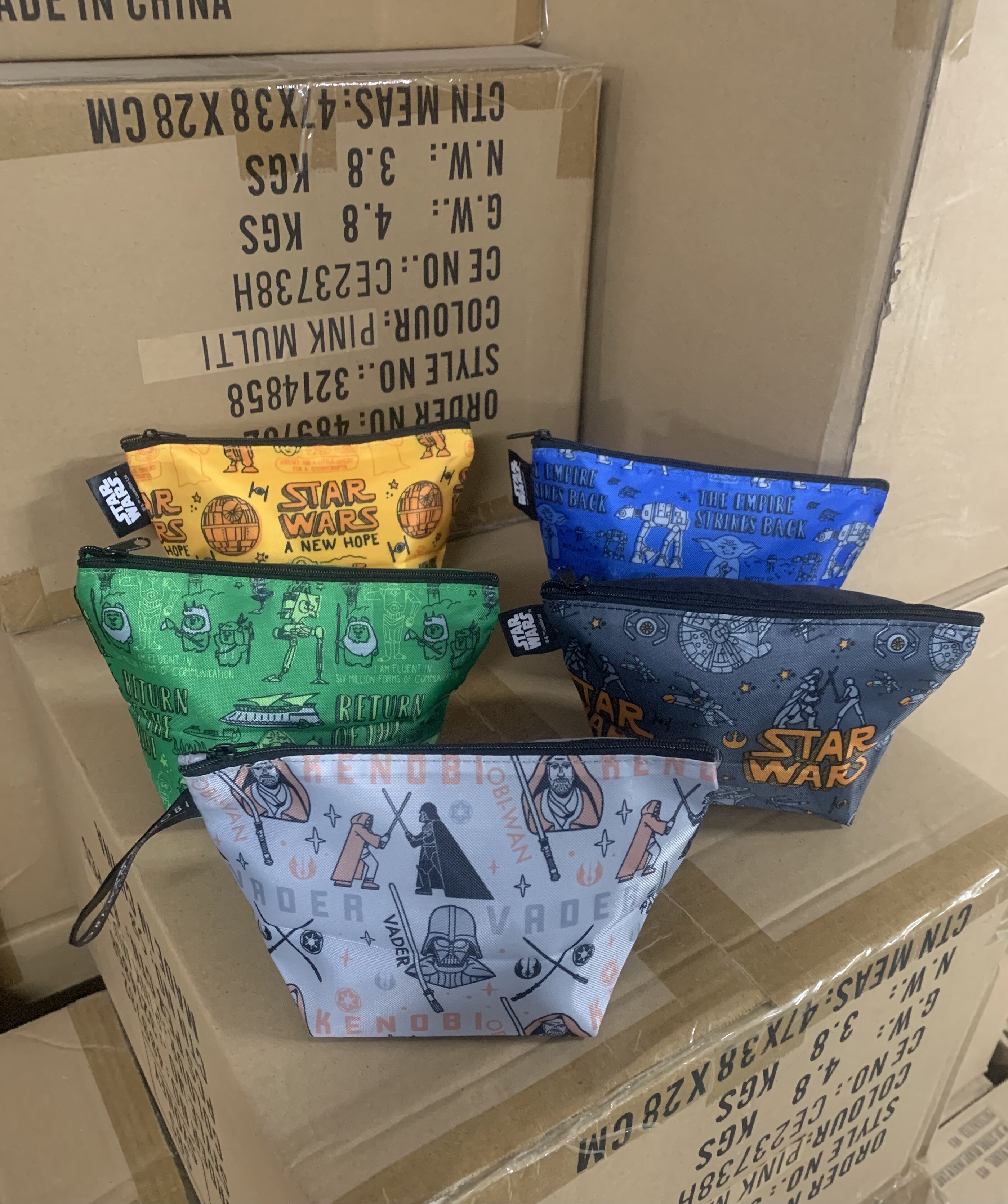 出口日杂附录正品手拿手机包大容量收纳轻便化妆包信封袋
