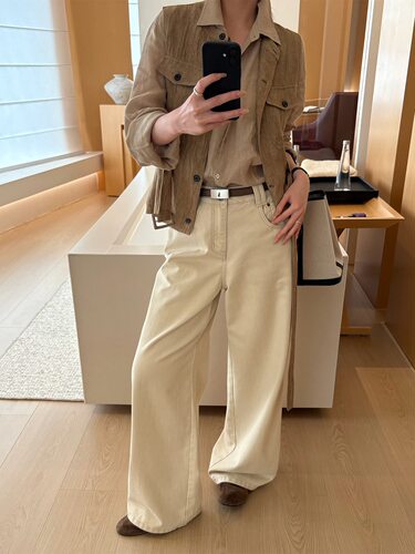 TG 通勤腿精标配 高腰直筒宽松显瘦牛仔裤女2026秋款27202