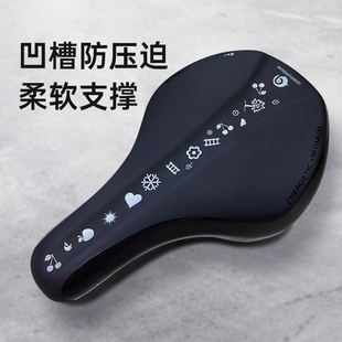 QIQIGUAIGUAI儿童自行车舒适软坐垫可调节角度适用于earlyrider等