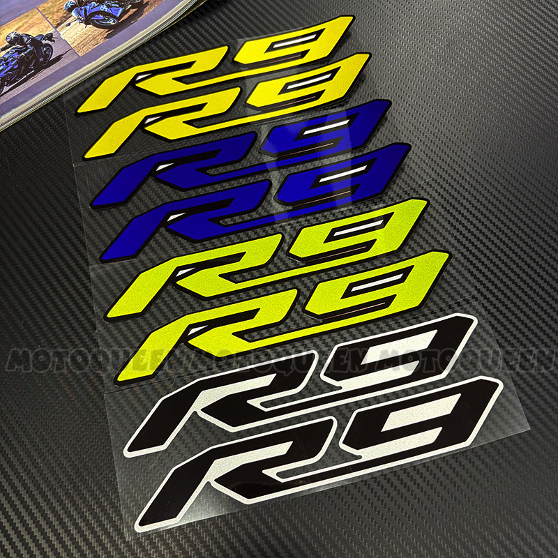 适用YZFR9雅马哈YZF R9贴纸摩托车装饰拉花车身侧板油箱反光贴花