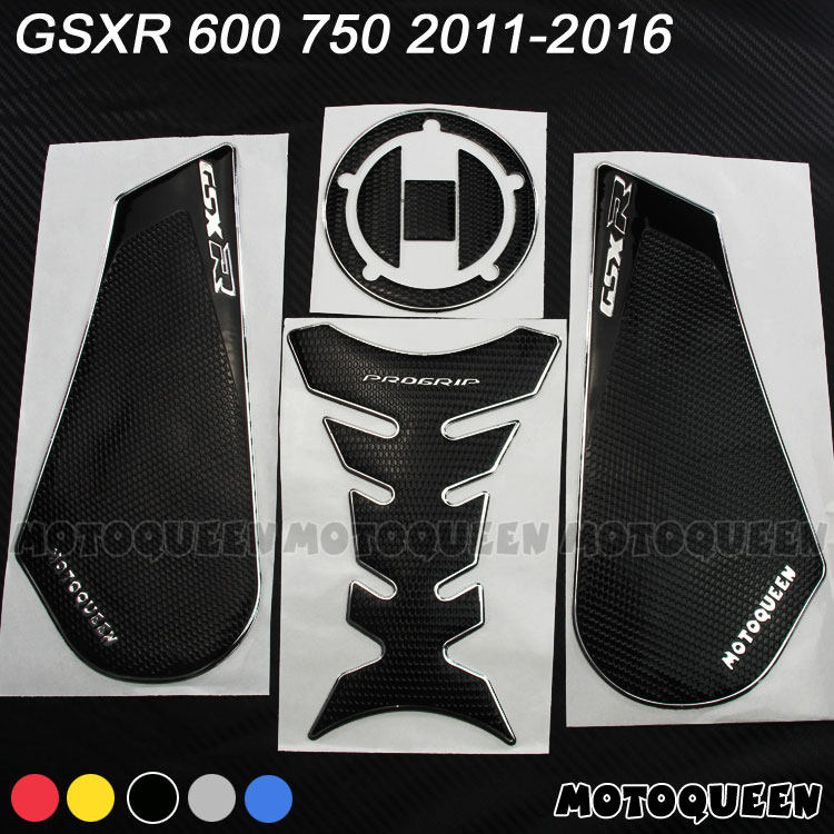 适用铃木GSXR600/750小中R摩托车L1L2L3L4L5L6油箱侧贴纸防滑贴花