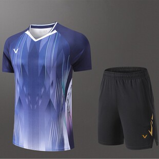 新款羽毛球服男女款速干情侣上衣夏透气学生儿童训练团购服2220